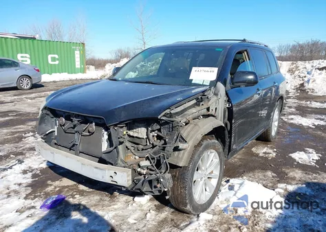 2009 Toyota Highlander Hybrid Limited from USA, damaged, VIN JTEEW44A092033057